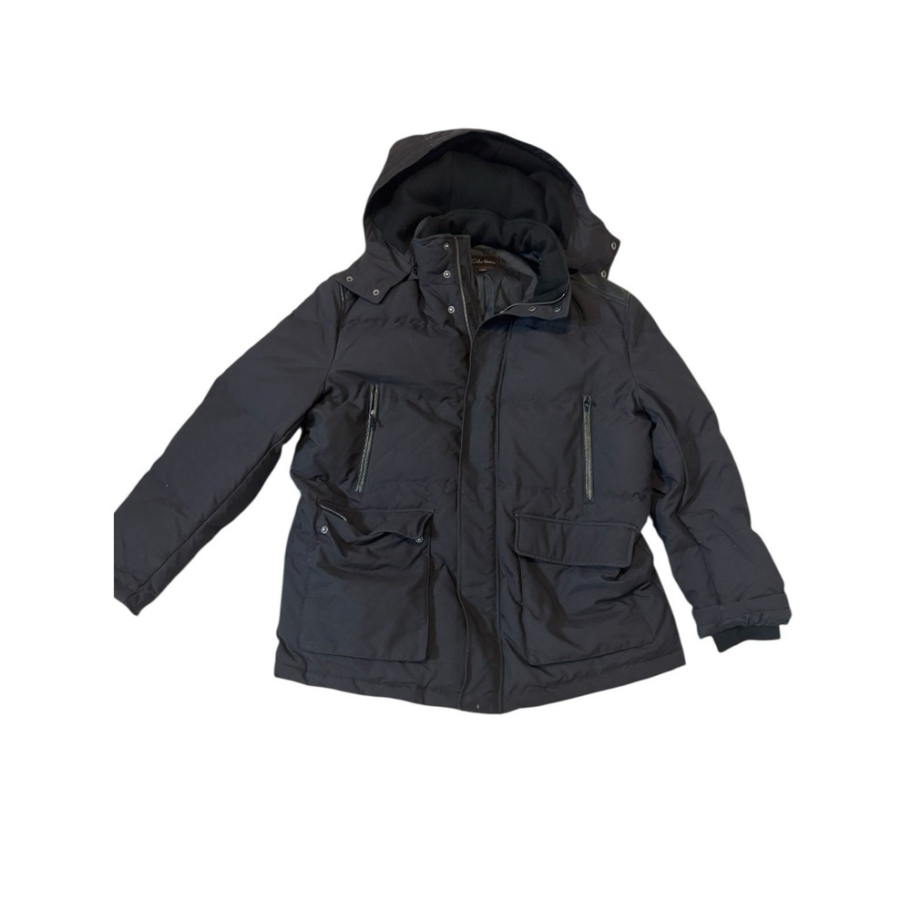 Cole Haan Winter Flex Y2k Vibe Down Feather Filled Hooded Puffer Jacket Xl$328 - Picture 5 of 8